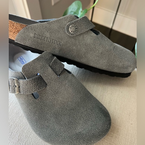 Birkenstock Boston soft footbed basalt gray 36 - Picture 2 of 4